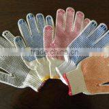 Color PVC Dot Knitting Work Gloves thumbnail-1