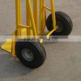 Hand Truck Tool Cart Wheelbarrow Rubber Wheel Metal Rim thumbnail-3
