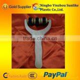 Health Handheld Three Rollers Wooden Massager thumbnail-1