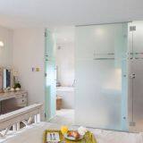 Frosted Glass/Acid Etched Patterned Decorative Glass/Tempered Shower Door Glass/Double Glazing Glass thumbnail-2