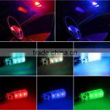 T10/W5W/168 LED Car RGB White Reading Light Interior Remote Control Bombillas thumbnail-1