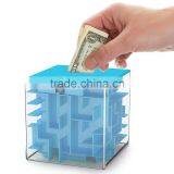 3D Money Maze Puzzle Box For Kids and Adults,Fun Game Challenge Cube as Gifts thumbnail-3