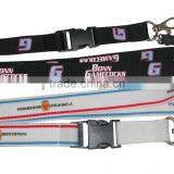 High Quailty Double Layer Woven Lanyard thumbnail-1