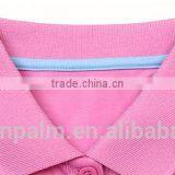 Applique Short Sleeve 95% Cotton 5% Spandex Girls Polo Shirts thumbnail-4