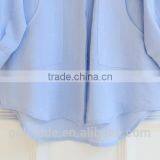 Stand Collar Long Sleeve Tops Latest Fashion Blouse Design for Women thumbnail-5