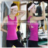 9208 Polyester Spadnex Wholesale Girls Crop Top Fitness Sports Women Gym Wear thumbnail-1