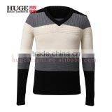 Factory Direct Supply High Quality New Design V Neck Pullover thumbnail-1