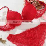 Spot Wholesale Sexy Fancy Lace Bra and Panty Set thumbnail-2