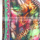 SILK DIGITAL Print Embellished Kaftan CAFTAN Tunic Poncho Blouse thumbnail-5