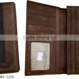 Fashion New Designer Stamp Logo Patches Work Men Real Leather Passport thumbnail-1