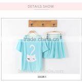 Latest Design High Quality Best Price Casual Cotton Pajamas for Girls thumbnail-3