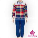 2017 Best Spring Boutique Plaid Shirt Long Sleeve Label Collar Top Baby Boy Christening Kids Uniform Clothes thumbnail-6