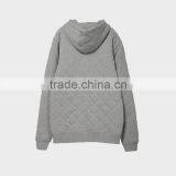 Men's Grey Winter Wear Hoodies Visco-Elastic With Hood and Zip thumbnail-2