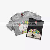 Mens Oversized Tshirt Boys Stylish T-shirt Floral Pattern Boys T-shirt Raglan T-shirt thumbnail-2