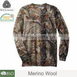 Long Sleeve Sweatshirt Without Hood,merino Wool Digital Camo Sweatshirts thumbnail-4