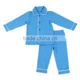 Newest ! 100% Cotton Solid Pajamas Knitted Baby Girl Clothes Kids Christmas Pajamas thumbnail-6