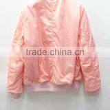 Runwaylover Spring Outerwear Waterproof Black Short Baseball Coats Women Bomber Jacket thumbnail-5