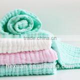 OEM or Stocked,Summer Cotton Baby Blanket/muslin Swaddle Blanket thumbnail-1