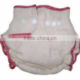 100% Cotton Twill Baby Fitted Diapers (Bleached, Half Bleached & Unbleached) thumbnail-4