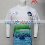 China Custom Wholesale Plain Sublimation Polyester Football Jersey China Factory thumbnail-4