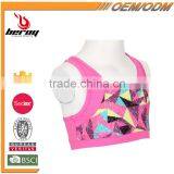 Wholesale Custom Design Fitness Bra Yoga Tank Tops for Little Girls thumbnail-2