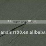 Man's Latest V-neck Linen Army Green Casual Shirt thumbnail-3