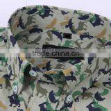 2017 Latest Camouflage Men's Long Sleeve Button-down Collar Slim Fit Shirt thumbnail-3