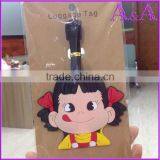 Cheap Price Customized PVC Luggage Tag, Airline Luggage Tag With Loop Strap, Hard Plastic Luggage Tag thumbnail-1