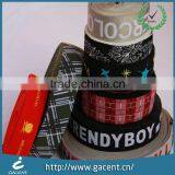 Jacquard Elastic Webbing for Underwear With Printed Logo