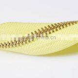 #5 C/E Brass Metal Zippers or 5# Zips thumbnail-3