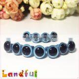 10mm Glitter Metallic Colored Sky Blue Crochet Toy Safety Eyes thumbnail-4