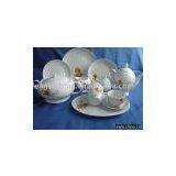 47pcs Coupe Shape Dinner Set,porcelain Dinner Set,ceramic Dinner Set,dinnerware,porcelain Ware,tableware thumbnail-1