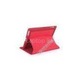 Miracase or OEM Black / Red PU Leather IPad Case With PC Cover Inner thumbnail-1