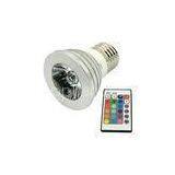 6w E27/E26/E14/B22 White,Red,Green,Blue RGB Color Changing Led Light Bulb and Remote thumbnail-1