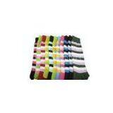 Beauty Girls Six Color Striped Knitted Cotton Anti - Slip Five Toe Socks, Ankle Socks thumbnail-1
