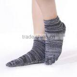 Open Toe Socks Cotton Knitted Yoga Socks thumbnail-5