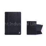 Portable black fit PU leather smart stand and protective for Apple iPad mini