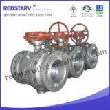 2PC Cast Steel Trunnion Ball Valve thumbnail-1