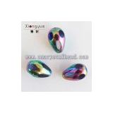multi-colored raindrop bead