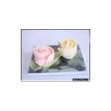 Lover Rose Cake Towel(gift favor)