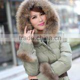 Genuine Quality Raccoon Fur Hood for Coats / Hooded Raccoon Fur thumbnail-1