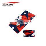 Customized 100% Polyester Sublimation Printing Bandana Hair Cover