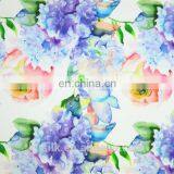 Flower Digital Print 100% Rayon Challis Fabric/ 100 Rayon Viscose Fabric