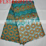 free shipping african beautiful flower cord lace fabric guipure lace fabric