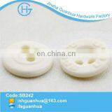 Hot Sales Colored White Plastic Sewing Button thumbnail-1