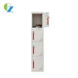Workstation Factory Staff Clothes or Shoes Storage Cabinet With 4 Doors Hanging Clothes Metal Locker thumbnail-2
