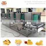 Manufacturing Fully Automatic Sweet Fresh French Fries Frying Making Production Line Fried Potato Chips Stick Machine Price thumbnail-5