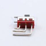 12.7*6.6mm SS-12D28 Handle Height 4mm High Current Side Plug Slide Switch thumbnail-3