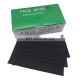 3 PLY Non-Woven Fashion Disposable Medical Surgical TYPE IIR Face Mask Black