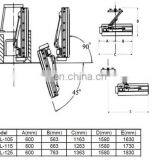 3 Point Tractor Tow Behind Hydraulic Mini Grass Cutter Flail Mower thumbnail-5